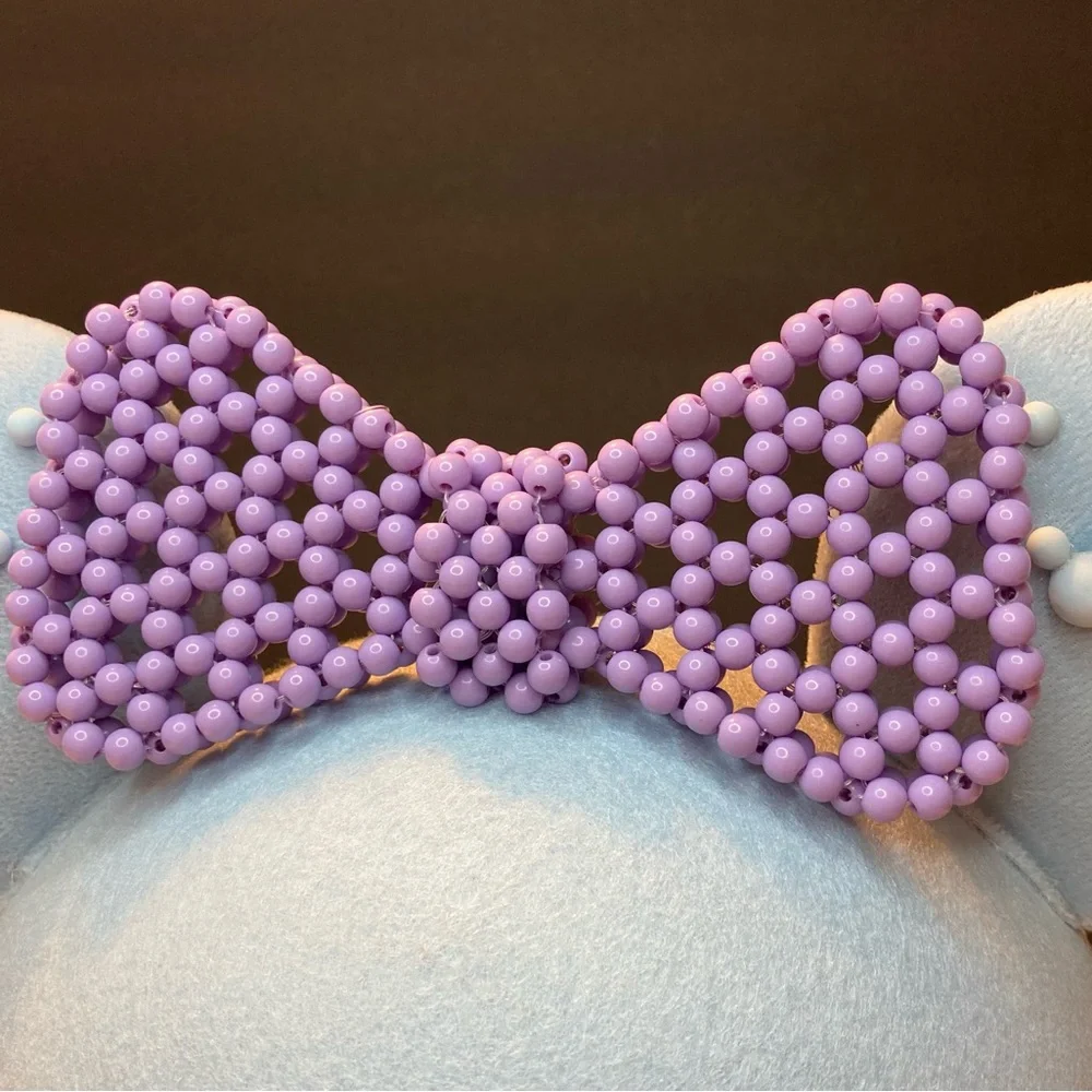 Disney Parks Beaded Minnie Mouse Ears Hat - Picture 5 of 10